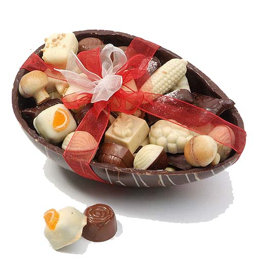 Pasen 2008 Bedrijven Pasen Leveren paasgeschenken personeel chocolade paashazen