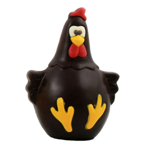 Bunty, de leukste Paaskip Callebaut melkchocolade