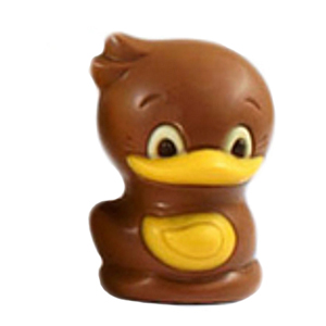 Gedecoreerd design eendje melkchocolade