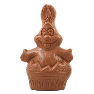 chocolade paashaas als personeelsgeschenk voor pasen