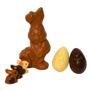 Paaspakket Belgische chocolade paaseieren